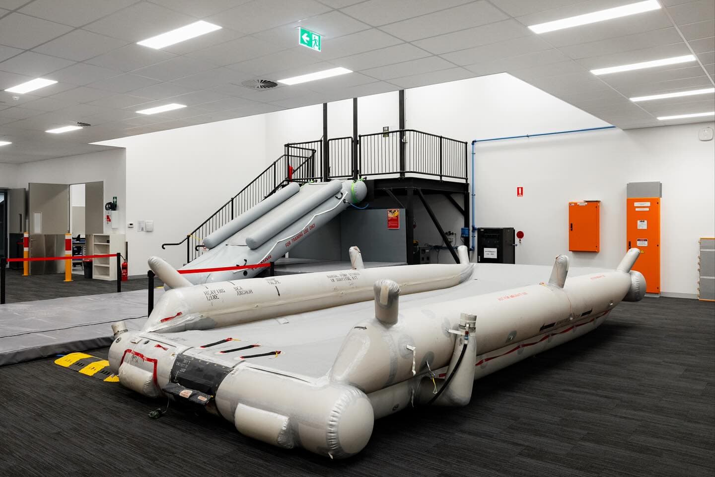 Qantas emergency training facility