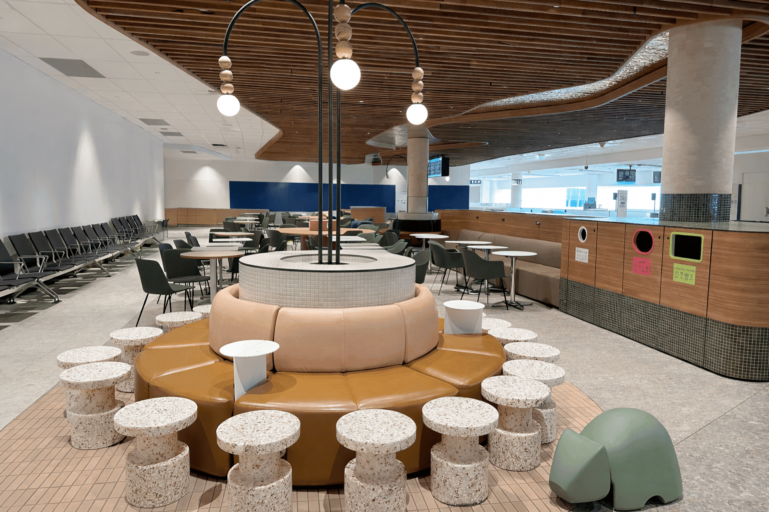 Terminal lounge area