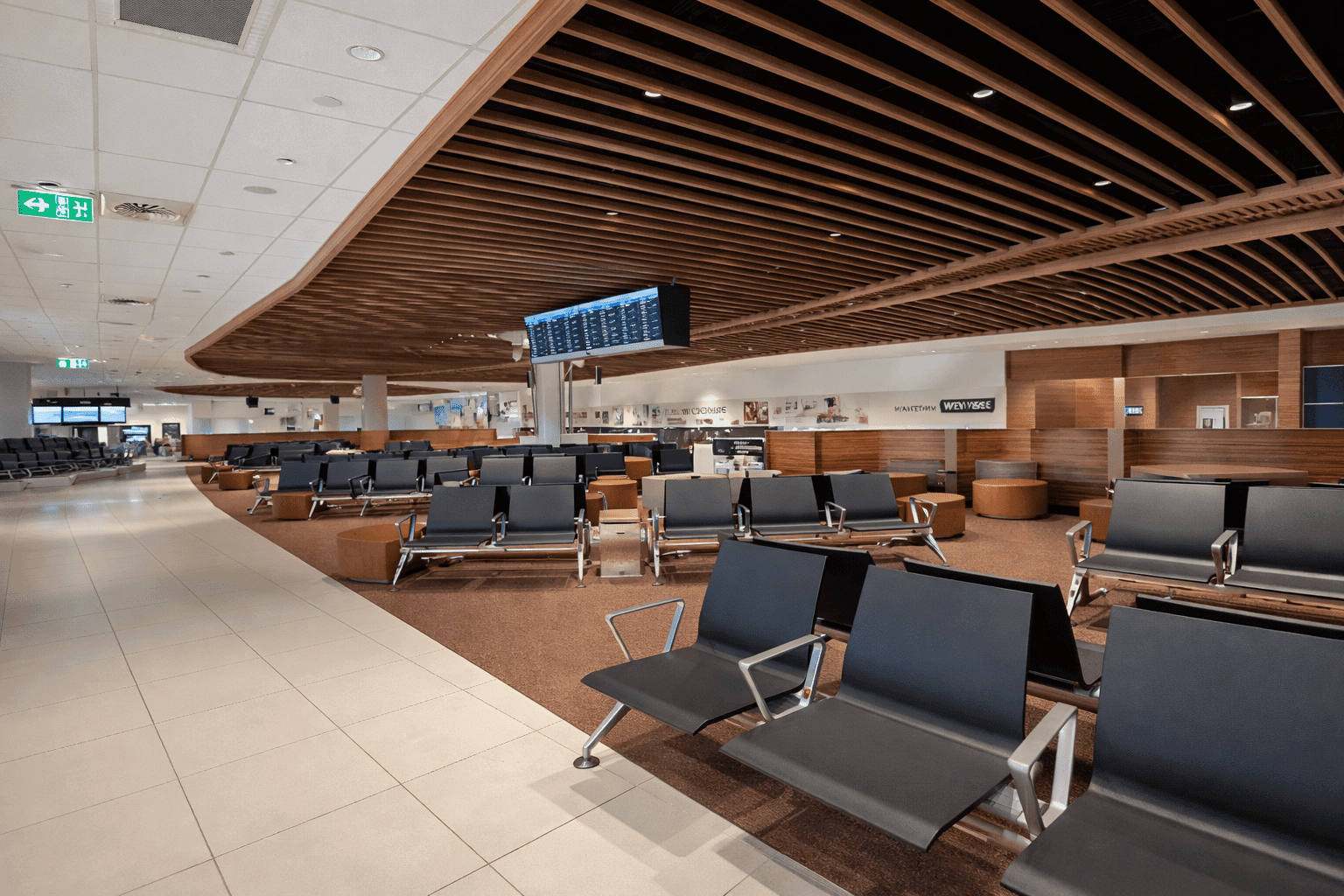 Terminal 1 departure lounge