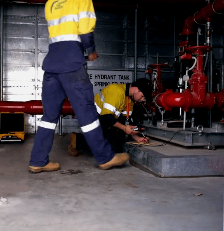 Fire pump service and maintenance